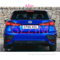 Nlexus CT 2017 Sports TRD Grille Rear Bodykit